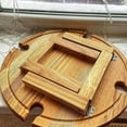 thumbnail image 4 of Table à Vin Extérieure - Table à Vin Pliante de Luxe - Table à Vin Portable, 4 of 4