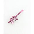 thumbnail image 3 of Faship Gorgeous Pink Rhinestone Crystal Butterfly Hair Barrette Clip, 3 of 8