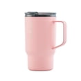 thumbnail image 2 of REDUCE Hot1 Taza aislada de acero inoxidable Hot1 de 18 oz con tapa de ajuste de temperatura - Aspiradora de doble pared, compatible con portavasos - Mantiene las bebidas calientes durante 6 horas - I, 2 of 5