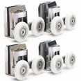 thumbnail image 1 of Caster for Shower Door Rollers for Shower Sliding Door 23mm Replacement Bearing Nylon Zin Alloy, 1 of 5