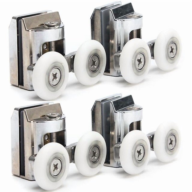 Caster for Shower Door Rollers for Shower Sliding Door 23mm Replacement Bearing Nylon Zin Alloy