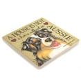 thumbnail image 3 of Animal Aussie - Home Stone Cork Back Coaster Easel 24602., 3 of 3