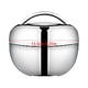 thumbnail image 2 of Ounissouiy Contenedor de almacenamiento de alimentos de acero inoxidable grueso al vacío, práctico almacenamiento plateado, versátil y duradero Mostrada Plata 0.8L, 2 of 6