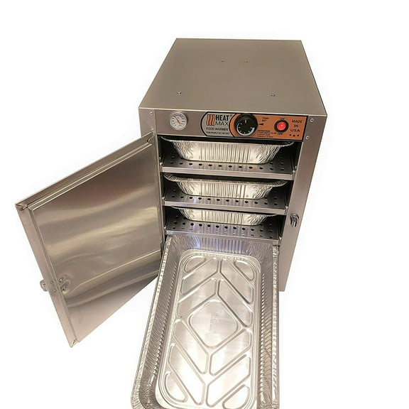 HeatMax 162224 Electric Party Catering Full Size 3.25" Tall Pans Hot Box Food Warmer, The Original and The Best, NSF/UL Certified Great for Schools and Churches - Made in USA with Service, Support