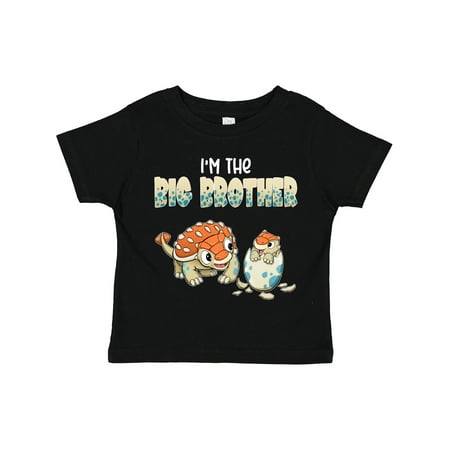 

Inktastic I m the Big Brother Ankylosaurus Bros Gift Toddler Boy Girl T-Shirt