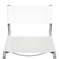 thumbnail image 7 of Breuer Chair Company Mart Stam Cantilever Side Chair w/ Chrome Steel Frame & White Bonded Leather by Furnish Theory, 7 of 7