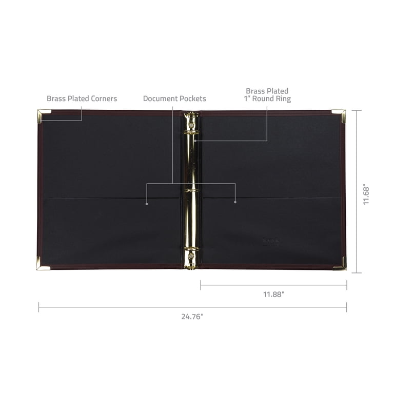 Empty Classic Banknote Binder - Choice Of Blue, Burgundy, Or Green - Westgate Supplies