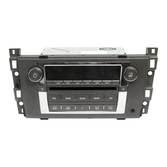 Restored 20072009 Cadillac DTS AM FM Radio Single Disc CD MP3 Player 25818943 with AUX (Refurbished)