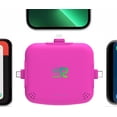 thumbnail image 5 of Rush Charge Universe 3 in 1 Portable Charger – 3300mah, 2.4A High-Speed Fast Charging Compatible with iPhone and Android Lightning, Type C, Micro-USB Charges 3 Devices at a Time Pre-Charged RC33 Pink, 5 of 5