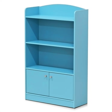 Kids Plastic Storage Bin, Step2 Lift And Hide Bookcase Storage Chest Blue