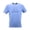 Blue, variant on Lacoste Men Crew Neck Tone-On-Tone T-Shirt