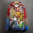 thumbnail image 4 of Scooby-Doo Hoodie 3D Print Pullover Hooded Long Sleeve Sweatshirts Tops Blouse with Pocket for Mens Womens, 4 of 8