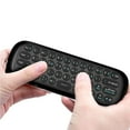 thumbnail image 2 of Rechargeable Mouse with 57 Button Keys Remote Control and Mouse Small Receiver Strong Stability Smooth Mini Keypad Home Laptop Smart TV, 2 of 7