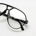 thumbnail image 4 of Retro Aviator Sunglasses for Women Men Oversized Classic 70s Vintage Trendy Tangle Free Square Aviators Sun Glasses, 4 of 6