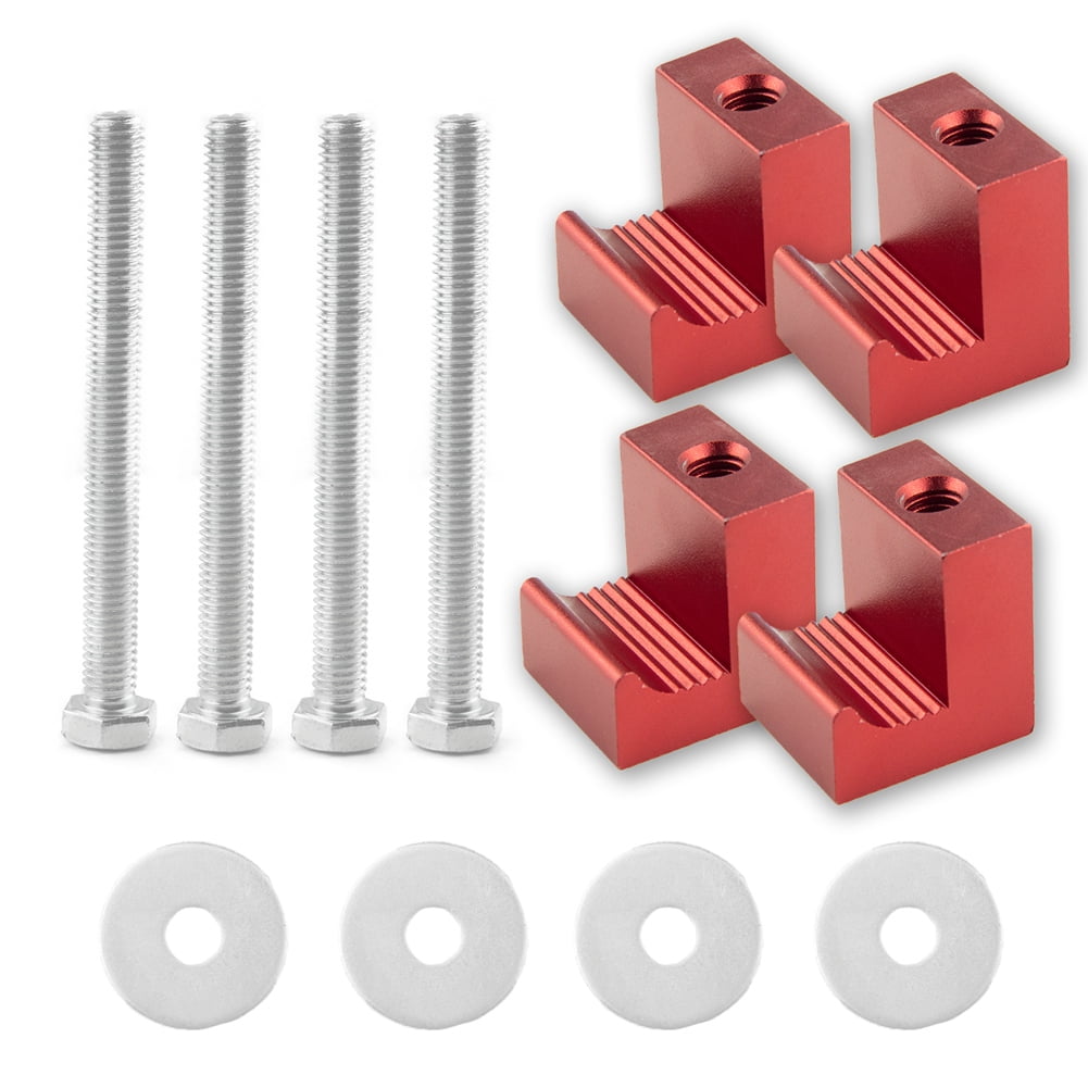 Pickup Truck Tool Box Tie Downs Aluminum Alloy J Hook Crossover