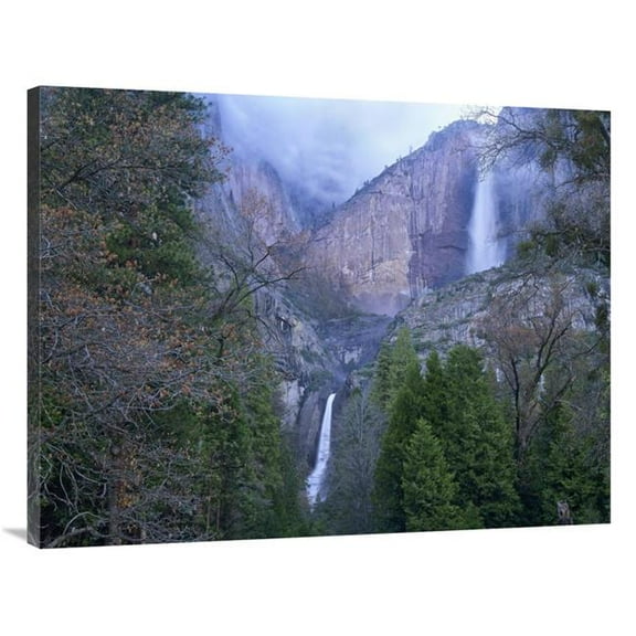 30 x 40 in. Yosemite Falls in Spring, Yosemite National Park, California Art Print - Tim Fitzharris