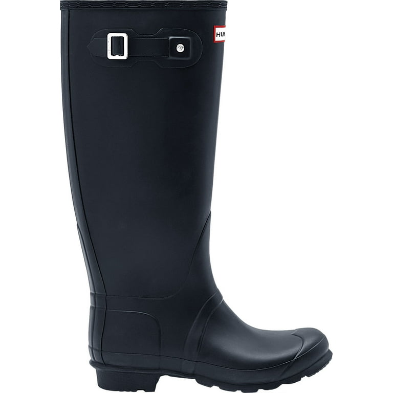 Women s Hunter Original Tall Wide Fit Rain Boot Navy 8 M Walmart