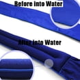 thumbnail image 2 of Pack of 10, The Elixir Ice Cool Scarf Neck Wrap Headband Bandana Cooling Scarf (White), 2 of 2