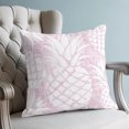 thumbnail image 4 of Pillow Covers 20x20 Set of 2, Purple White Pineapple Throw Pillow Covers Decorative Couch Cushion Cover, Tropical Summer Botanical Fruits Microfiber Soft Pillowcases for Bedroom Living Room Sofa, 4 of 9