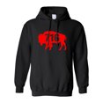 thumbnail image 2 of Go All Out 716 Area Code City Of Buffalo New York Pride Sweatshirt Hoodie Mens/Women, 2 of 4