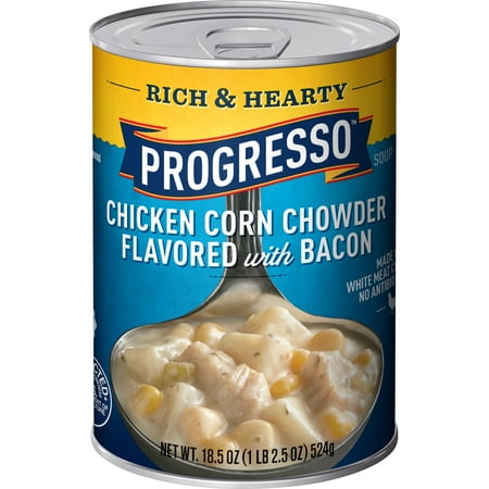 Progresso Rich and Hearty Chicken Corn Chowder, 18.5 oz