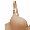 thumbnail image 4 of Hrsba Underwire Bras for Women Solid Color Smooth Push Up Thin Breathable Daily Wear Bras, 4 of 5