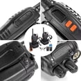 thumbnail image 3 of Radios Walkie Talkie Profesionales UHF/VHF de Largo Alcance con Cargador Dual y Auriculares – 16 Canales, Alta Potencia, Batería Recargable, 3 of 6