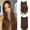 Golden Blonde, variant on 2 Pack 18 Inch Straight & Wavy Halo Hair Extensions, Glueless Invisible Wire