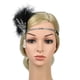 thumbnail image 5 of de cristal de la frente de año 20 con diadema de plumas para mujer de 2 piezas, 5 of 9