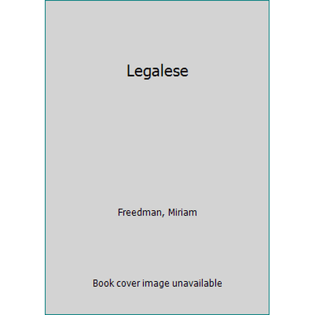 Pre-Owned LEGALESE (Unknown) 0440206537 9780440206538