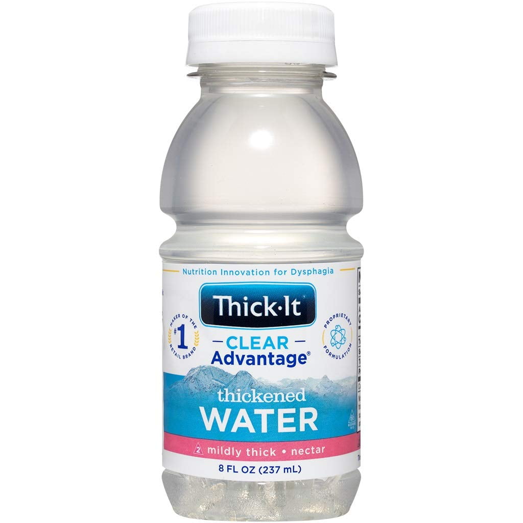 ThickIt Clear Advantage Thickened Water Unflavored Nectar Consistency 8oz Bottle EACH
