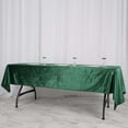 thumbnail image 6 of Efavormart Premium Velvet Hunter Emerald Green 60" x 102" Rectangle Tablecloth For Wedding Party Events, 6 of 9