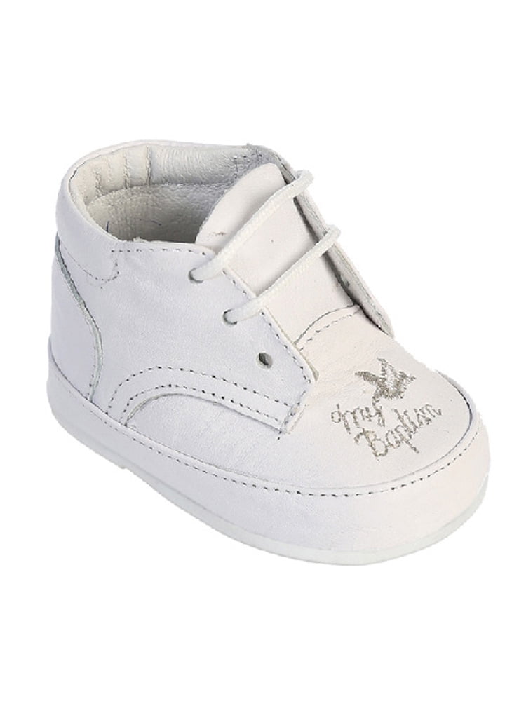 white baptism shoes for boys