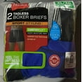 thumbnail image 3 of Hanes 9605601 Comfort Flex Large Mens Assorted Color Boxer Briefs - 2 per Pack, 3 of 3