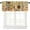 Style-9, variant on Coffee Kitchen Valances for Windows,Modern Coffee Theme Vintage Farmhouse Style Brown Artistic Window Treatment Valance Rod Pocket Curtain for Home Decor 54x18inch