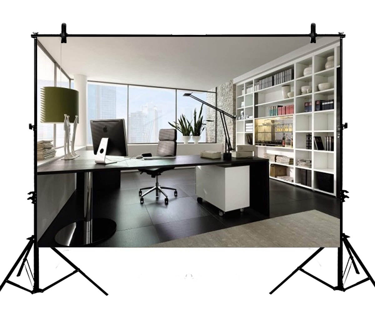 GCKG 7x5ft home office corporate Polyester Photography Backdrop