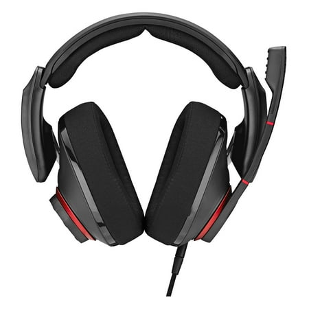 EPOS - GSP 500 High-end, open acoustic multi-compatible wired headset for home gaming - Black and Red