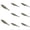 D, variant on Metal Fish Shaped Fishing Lures, Small Fish Imitation Metal Lure for Bass, Trout, Salmon, Casting and Trolling, Saltwater Freshwater Fishing Tackle