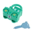 thumbnail image 4 of 4 Cerraduras De Aprendizaje Para Niños Con Llaves, Juguete De Desbloqueo De Llaves Para Regalo De Cumpleaños, Niños Y Niñas, Color Verde, 4 of 8