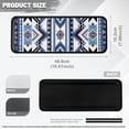 thumbnail image 7 of Yuyamidu Aztec Western Geometric RV Steps Covers Rugs 4 Pack RV Camper Step Stair Covers Rugs Non-Slip Camper Step Covers Blue RV Stair Carpet with Hook and Loop, 7 of 7