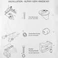 thumbnail image 2 of New Mercruiser Alpha I Generation I Anode Kit martyr Anodes Cmalphagen1kita Fits 1983-1990 Aluminum, 2 of 2