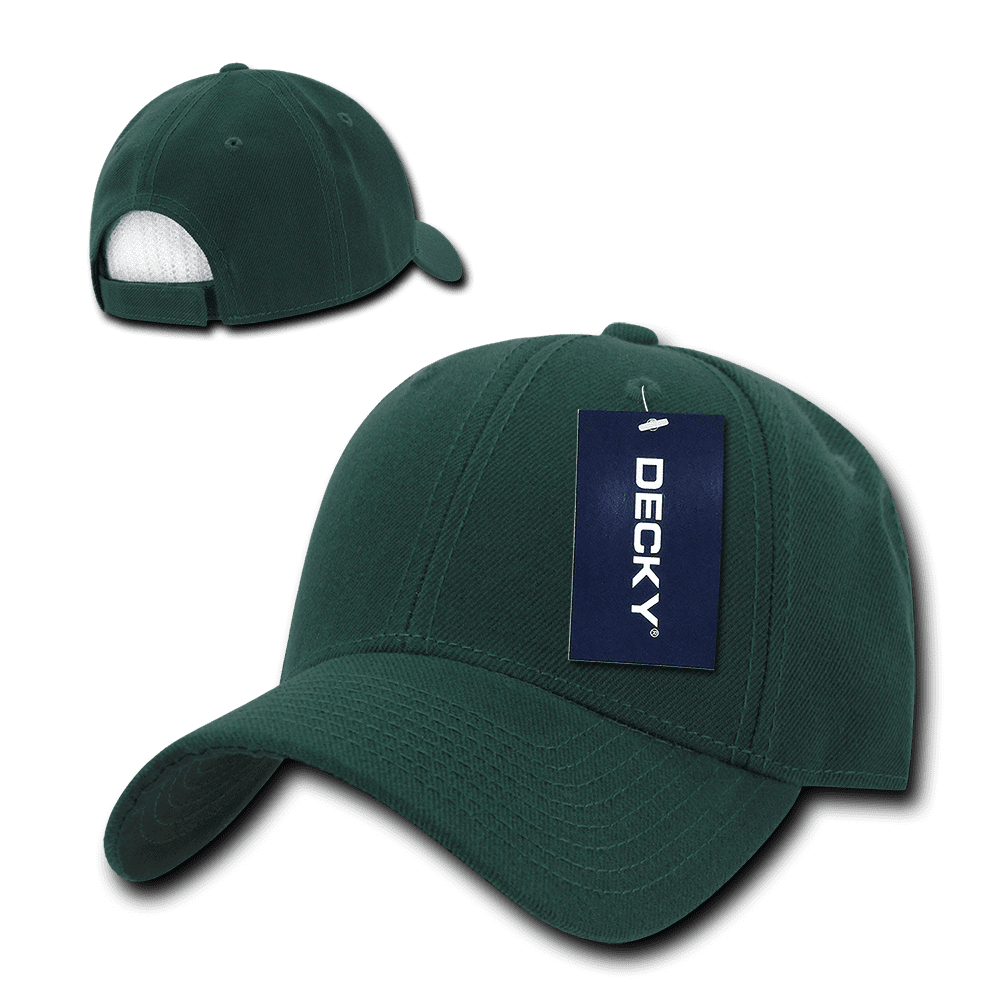 low crown baseball cap