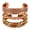 D014 Copper 2, variant on by Touchstone Indian Copper Brass Yoga Meditation 3 Elite Metal Bracelets Jewelry for All.
