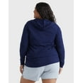 thumbnail image 3 of Plus Size Just My Size® Slubbed Hoodie Color: Navy Size: 5X, 3 of 10
