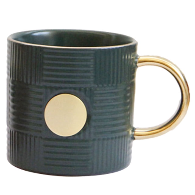 Taza de café de cerámica estilo retro, taza de agua, taza de jugo, taza de espresso, taza de cerámica para el hogar y la oficina
