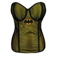 thumbnail image 2 of Adult Women's Sexy Bat Girl Fishnet Corset Overlay Costume Accessory Medium, 2 of 4