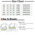 thumbnail image 3 of Under 5 UsYezik Bras for Women Comfort No Underwire Bra Comfortable Wireless Soft Strap Bra Solid Color No Steel Everyday Bras Friend Gifts for Women, 3 of 3
