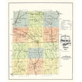 thumbnail image 2 of Dunham 15x17 Gold Ornate Wood Framed with Double Matting Museum Art Print Titled - Preble Ohio - Dunham 1912, 2 of 4