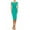 Jade, variant on Women's Elegant Sleeveless Sheath Dress with Knife PleatsTulip Skirt Front Sash Detail