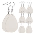 thumbnail image 5 of Raindrops 30 Pcs Threader Sublimation Earrings 3.60X2.50X0.30CM, 5 of 8